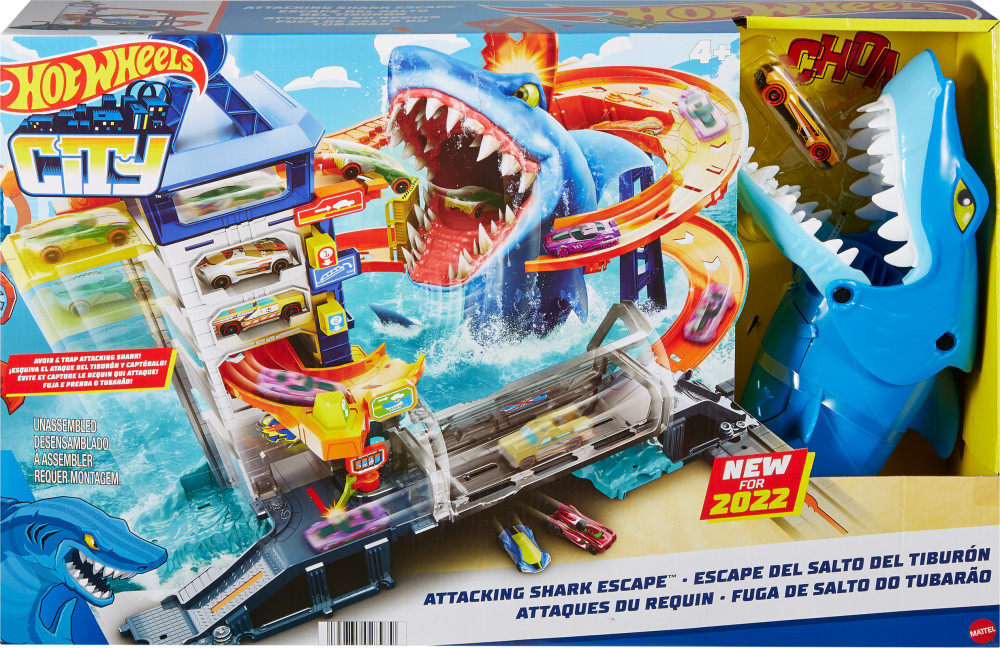 Hot Wheels Attacking Shark Escape Playset Toys R Us Canada