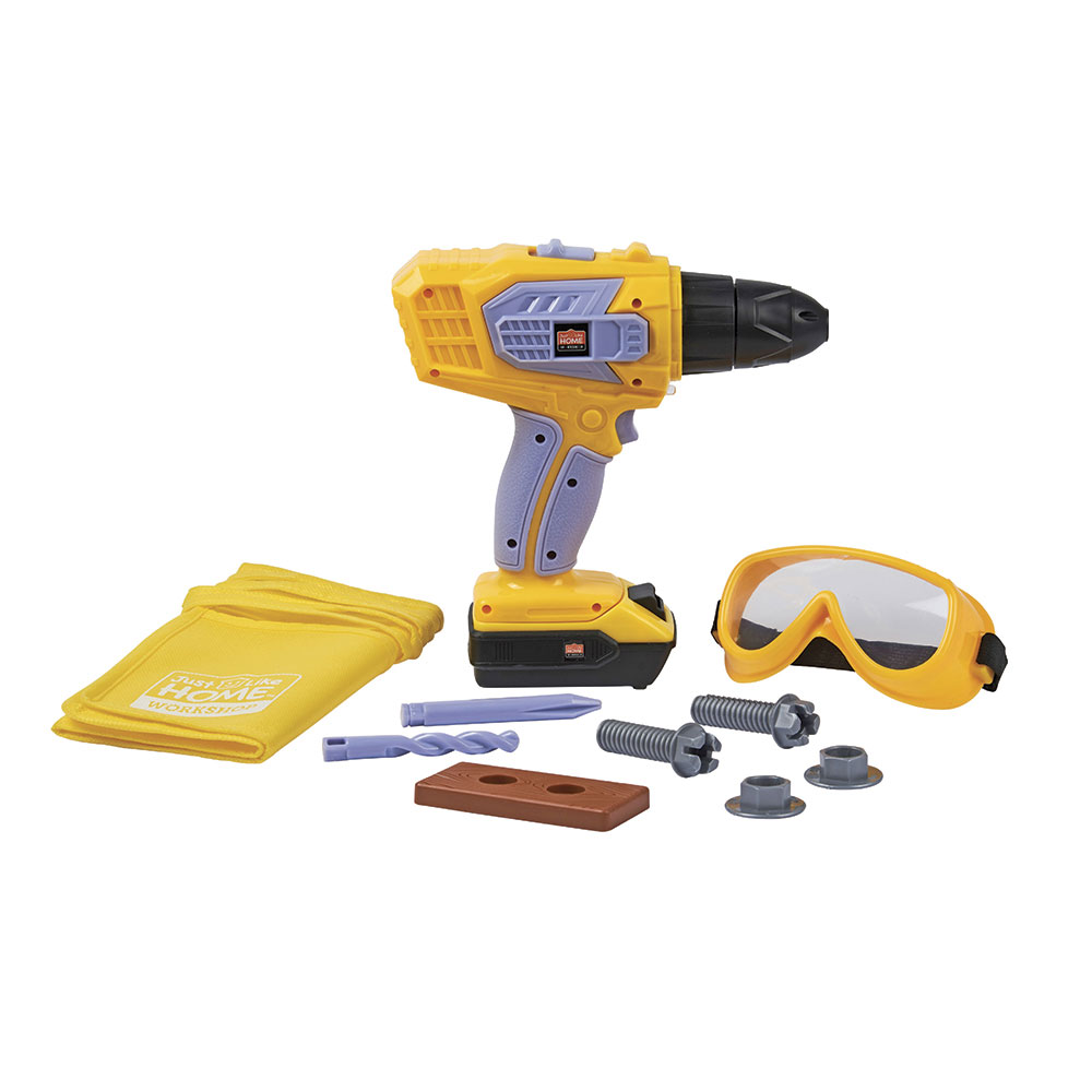 Just Like Home Power Drill Set 10 Pieces Toys R Us Canada