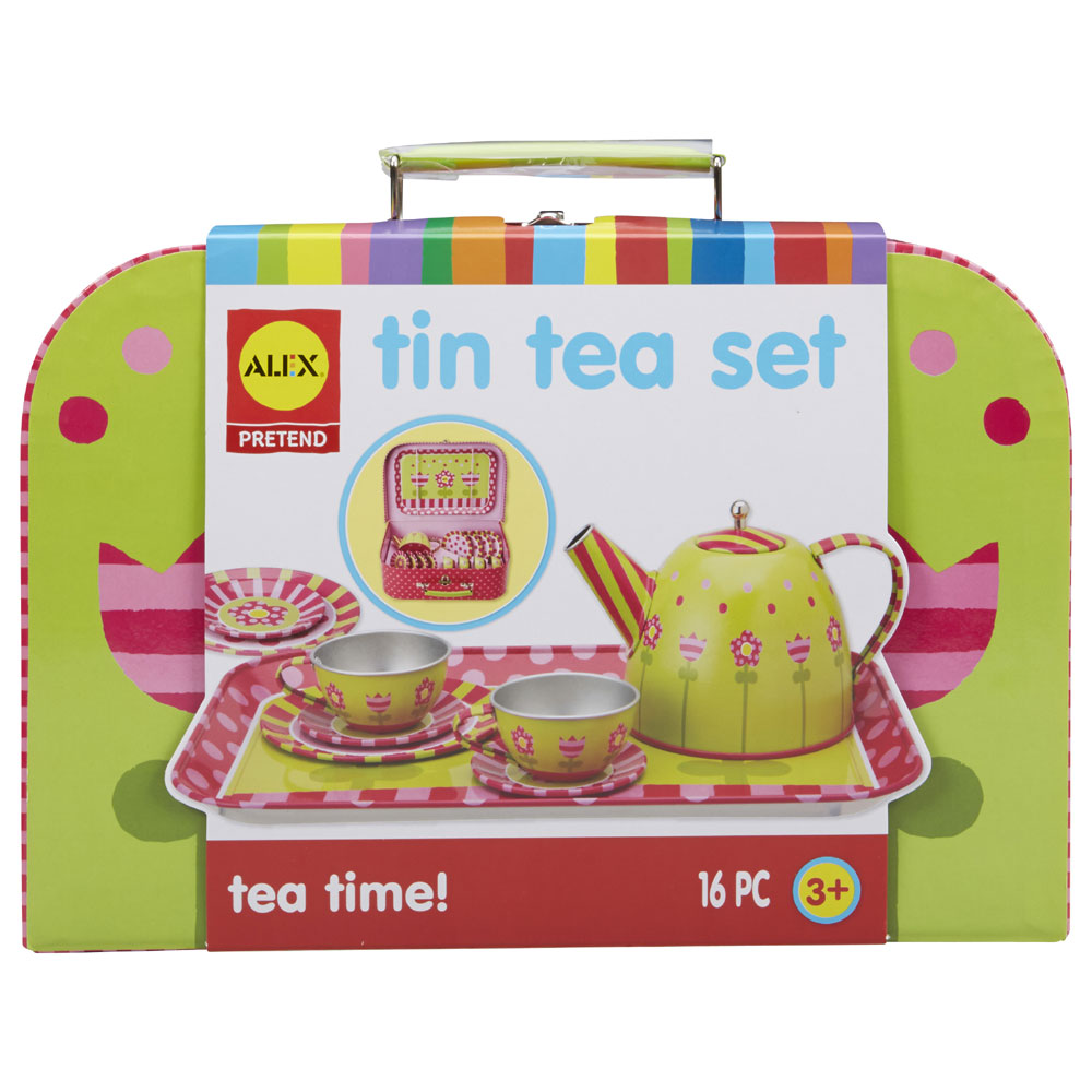 ALEX Pretend Tin Tea Set Toys R Us Canada