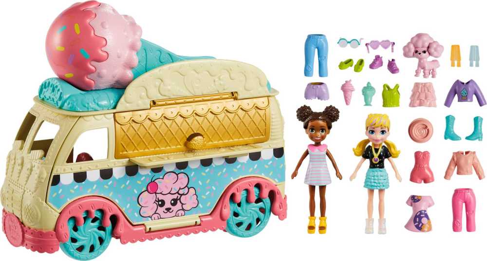 Polly Pocket Tiny Treats Ice Cream Truck Toys R Us Canada