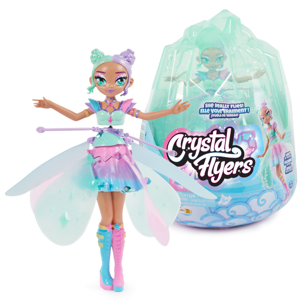 Crystal Flyers, Pastel Kawaii Doll Magical Flying Toy with Lights  (Packaging May Vary) Toys R Us Canada