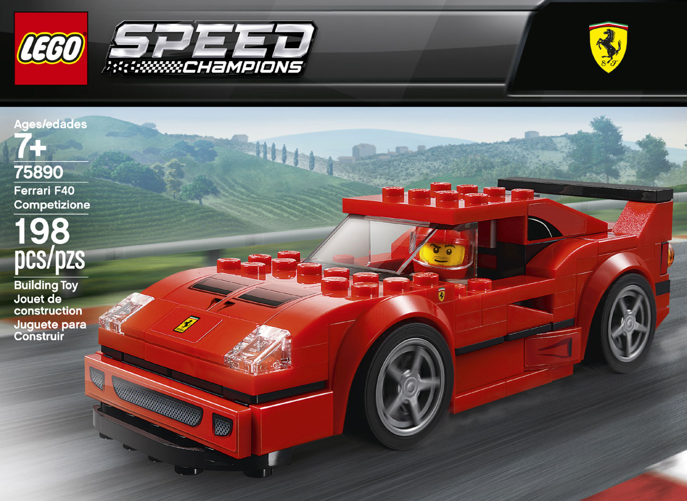 lego speed champions ferrari f40 competizione 75890