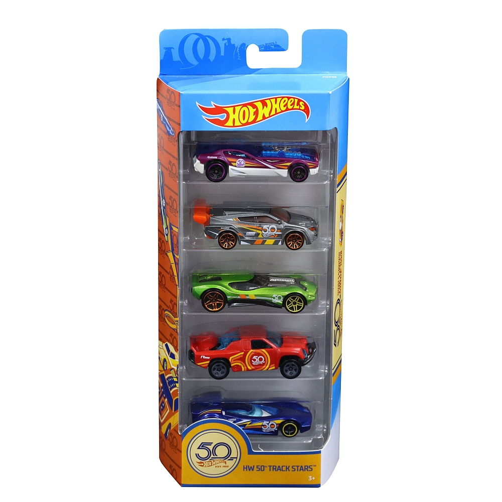 hot wheels 50 track stars