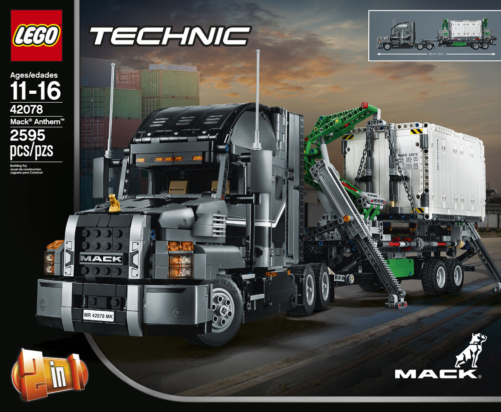 mack anthem lego technic