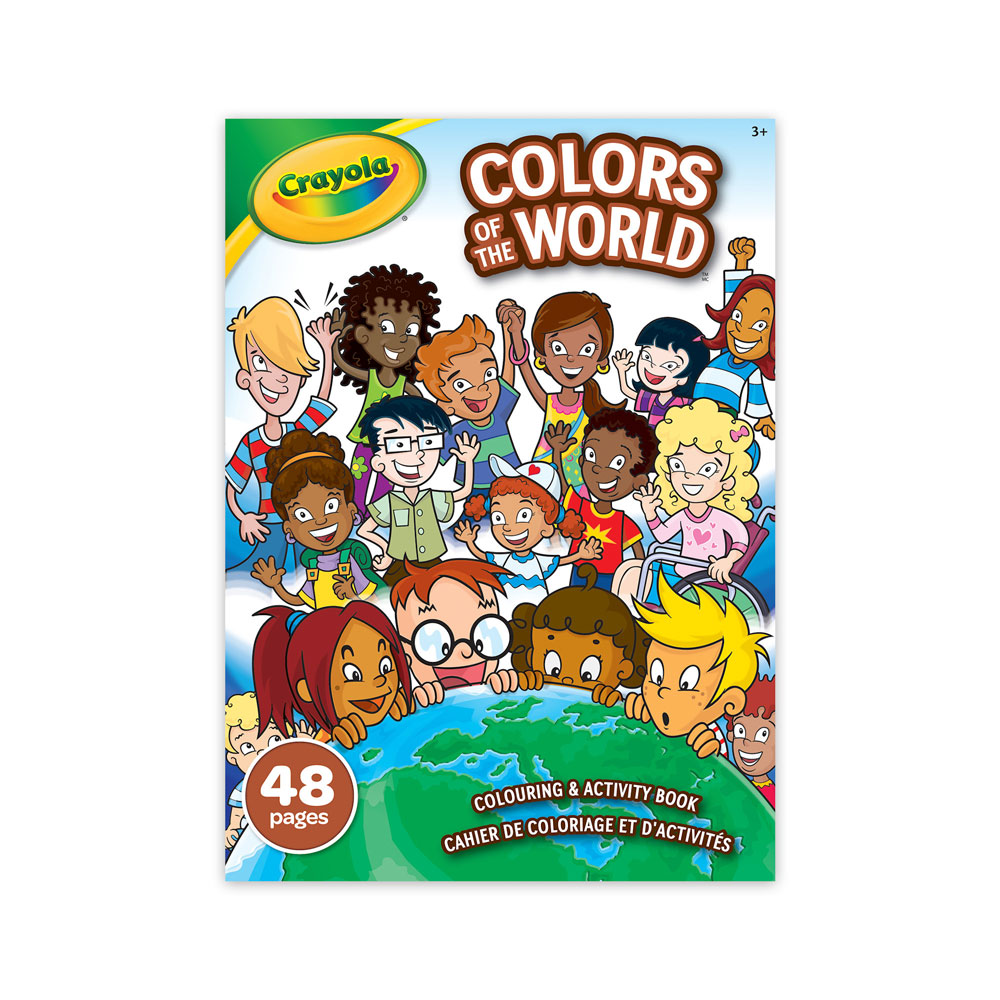 Buy Crayola Colors of the World Colouring Book for CAD 1.29 | Toys R Us Canada