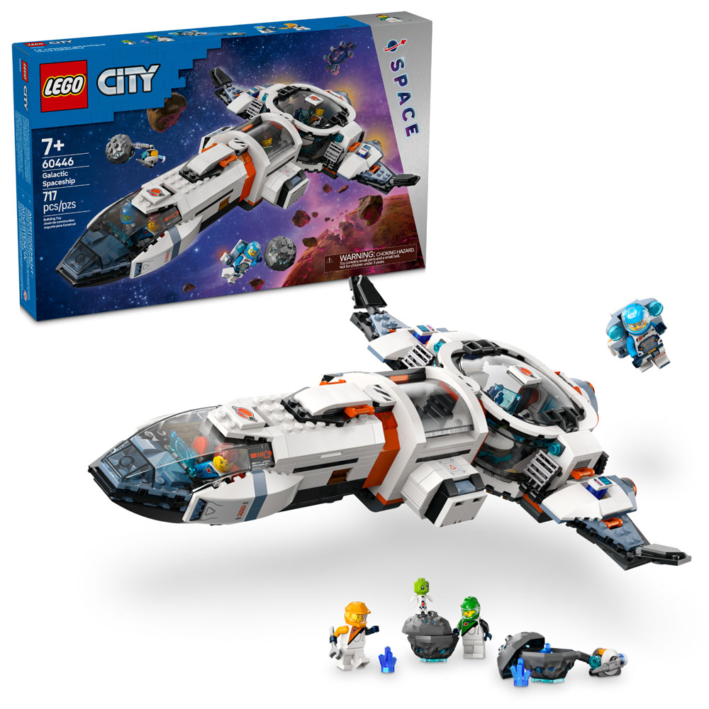 LEGO City Modular Galactic Spaceship Toy - Buildable Space Toy