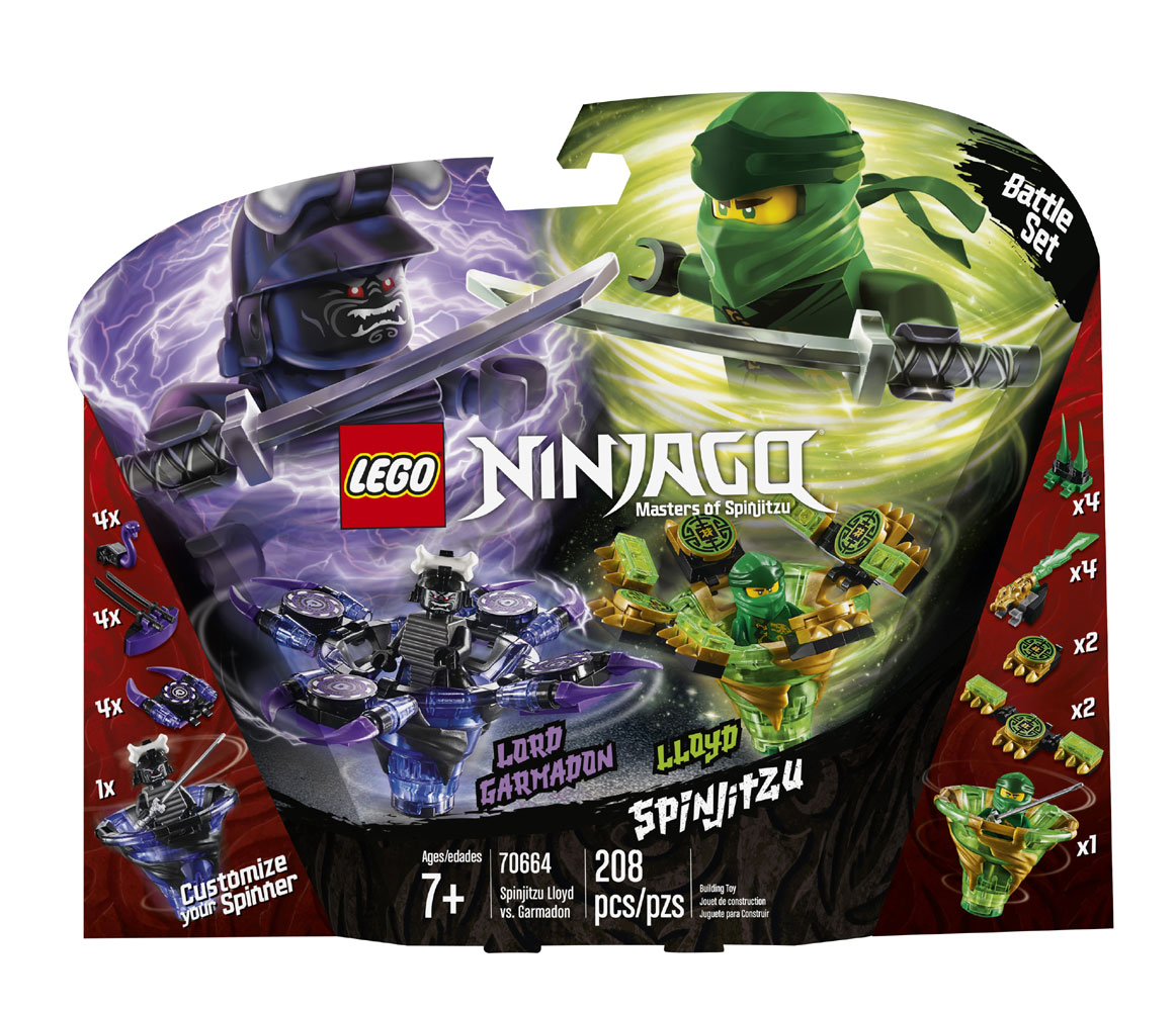 LEGO Ninjago Spinjitzu Lloyd vs Garmadon 70664 | Toys R Us Canada