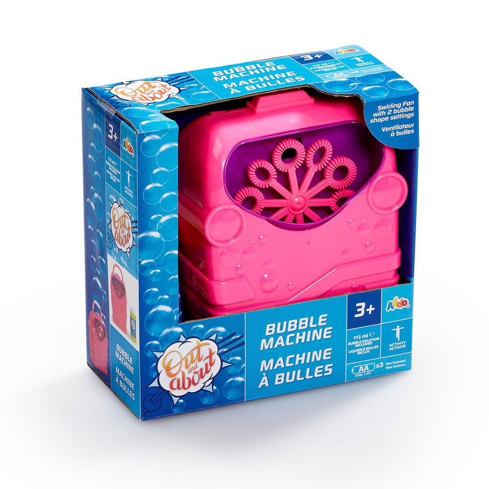 Out and About Bubble Machine Pink Toys R Us Canada