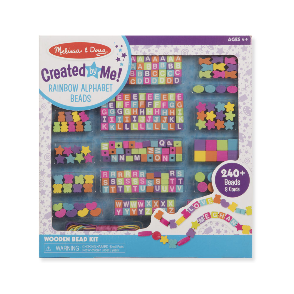 melissa and doug wooden bead kit
