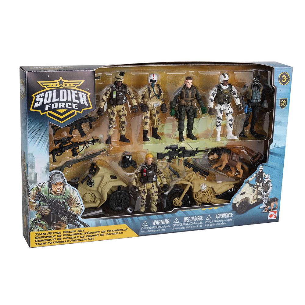Soldier Force Team Patrol Figure Set R Exclusive Toys R Us Canada