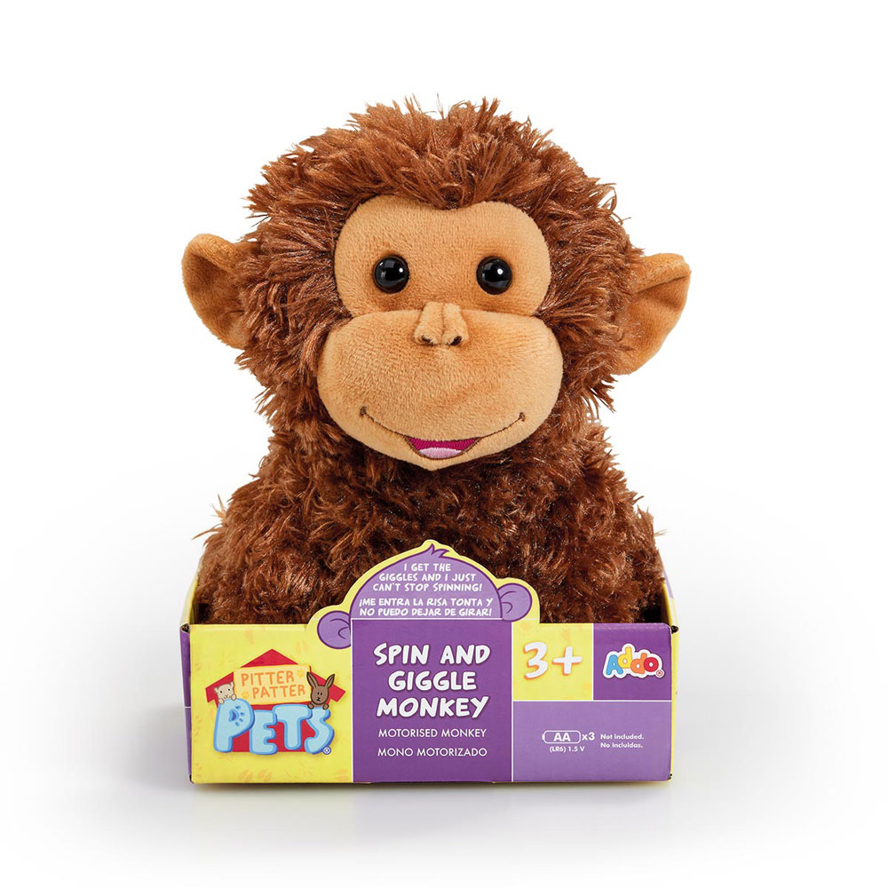 Pitter Patter Pets Spin and Giggle Monkey R Exclusive Toys R Us Canada