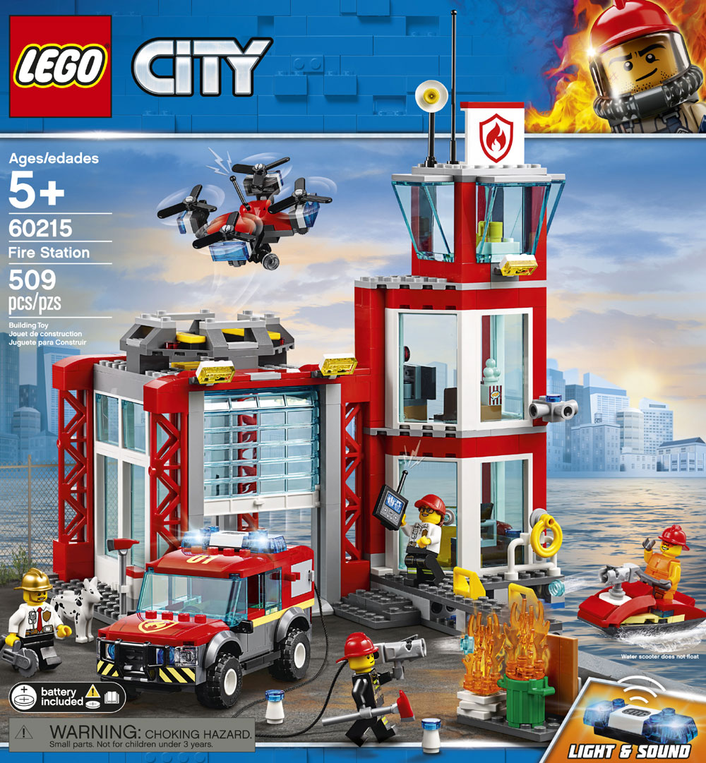 lego city fire station big w