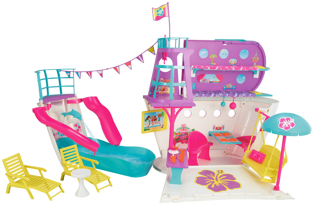 barbie cruise to the pool car