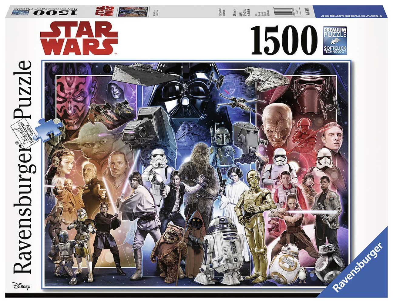 Ravensburger Star Wars Universe Jigsaw Puzzle 1500 Piece Toys R Us Canada Ravensburger Star Wars Universe Jigsaw Puzzle 1500 Piece Toys R Us Canada