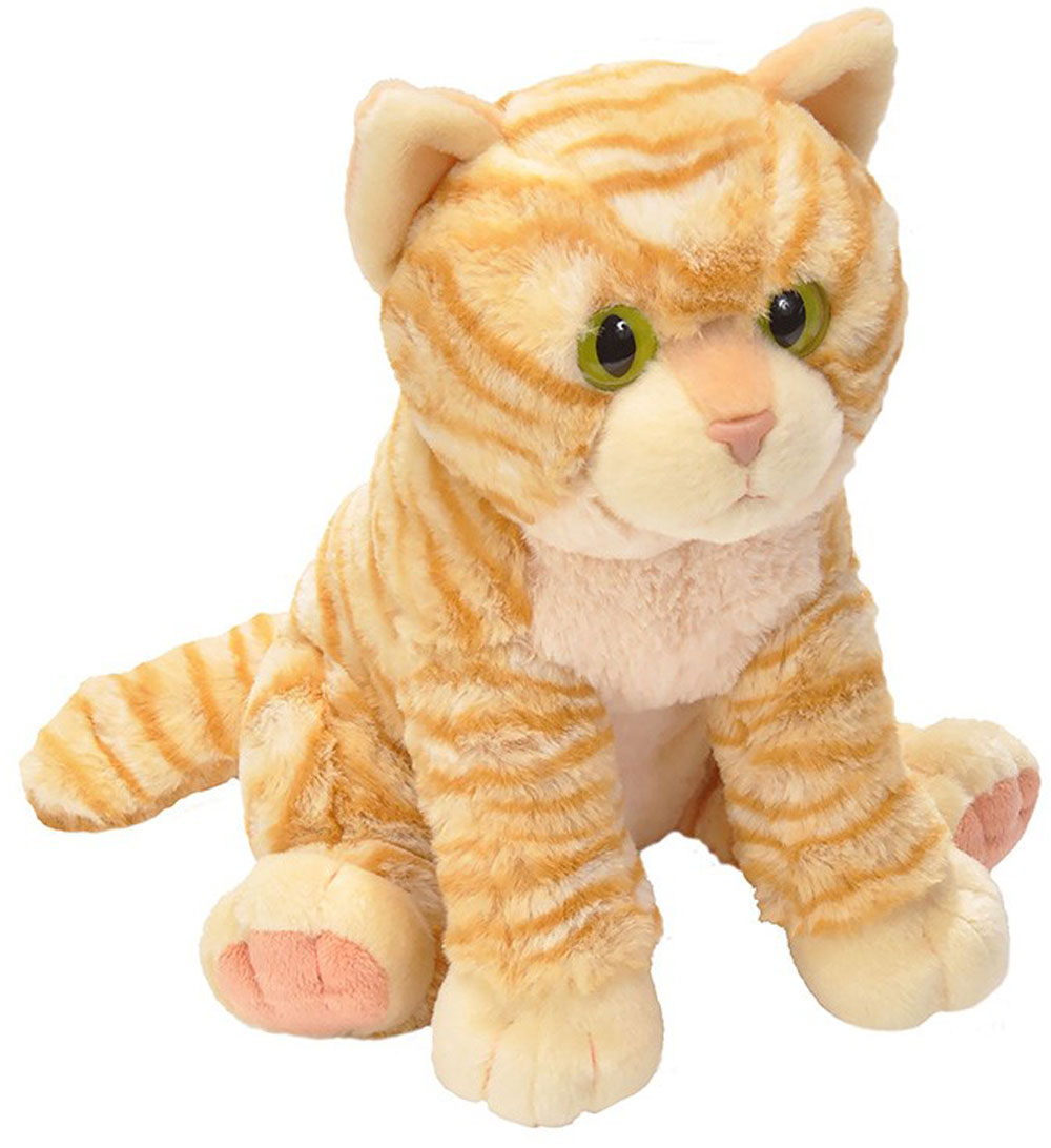 orange cat plush