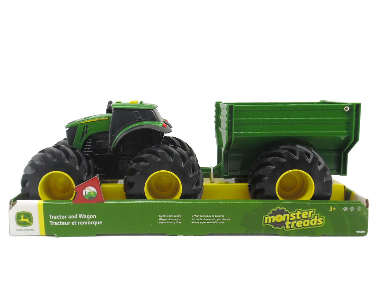 john deere monster treads tractor