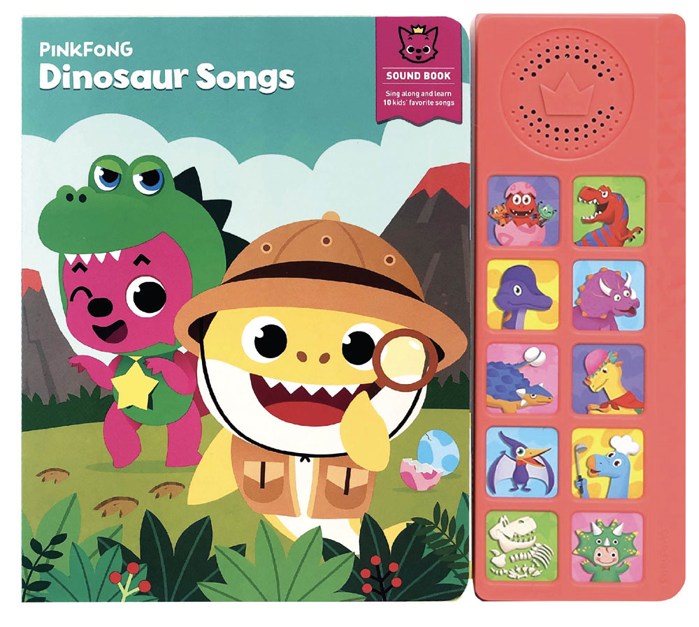 Pinkfong Dinosaur Songs Sound Book - English Edition ...
