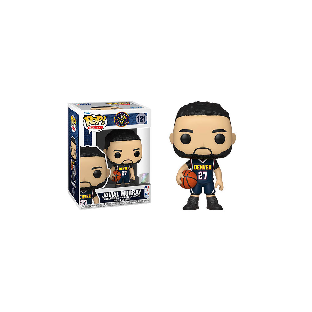 Funko Pop! NBA Basketball - Jamal Murray Denver Nuggets Dark Blue Jers