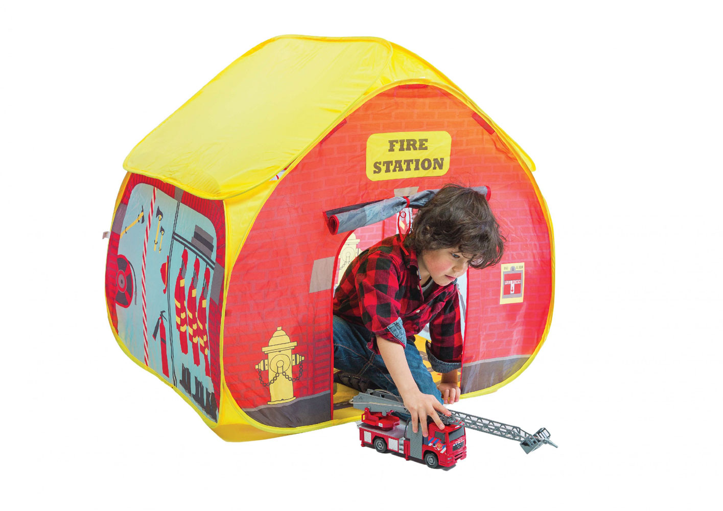 Pop-It-Up Firestation with Streetmap Playmat | Toys R Us ...
