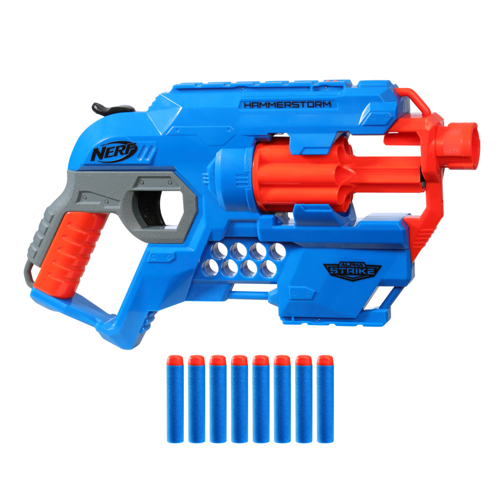 Lança Dardos Nerf Alphastrike Hammerstorm - E8676 - Hasbro em