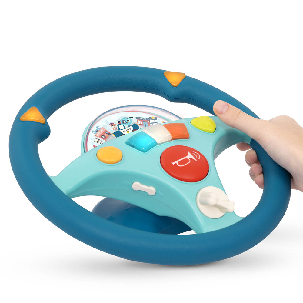 Land of B., Woofer's Musical Driving Wheel, Toy Steering Wheel Toys R