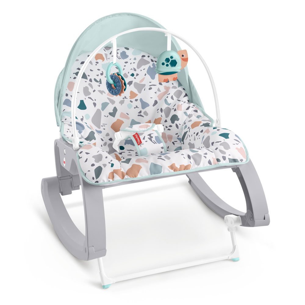 Fisher-Price Deluxe Infant-to-Toddler Rocker Seat Pacific Pebble