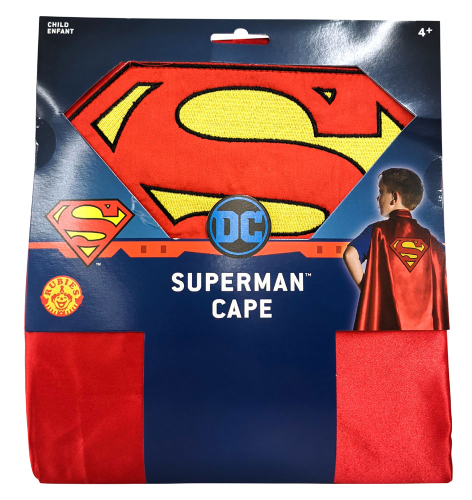 Deluxe Satin Superman Cape Toys R Us Canada