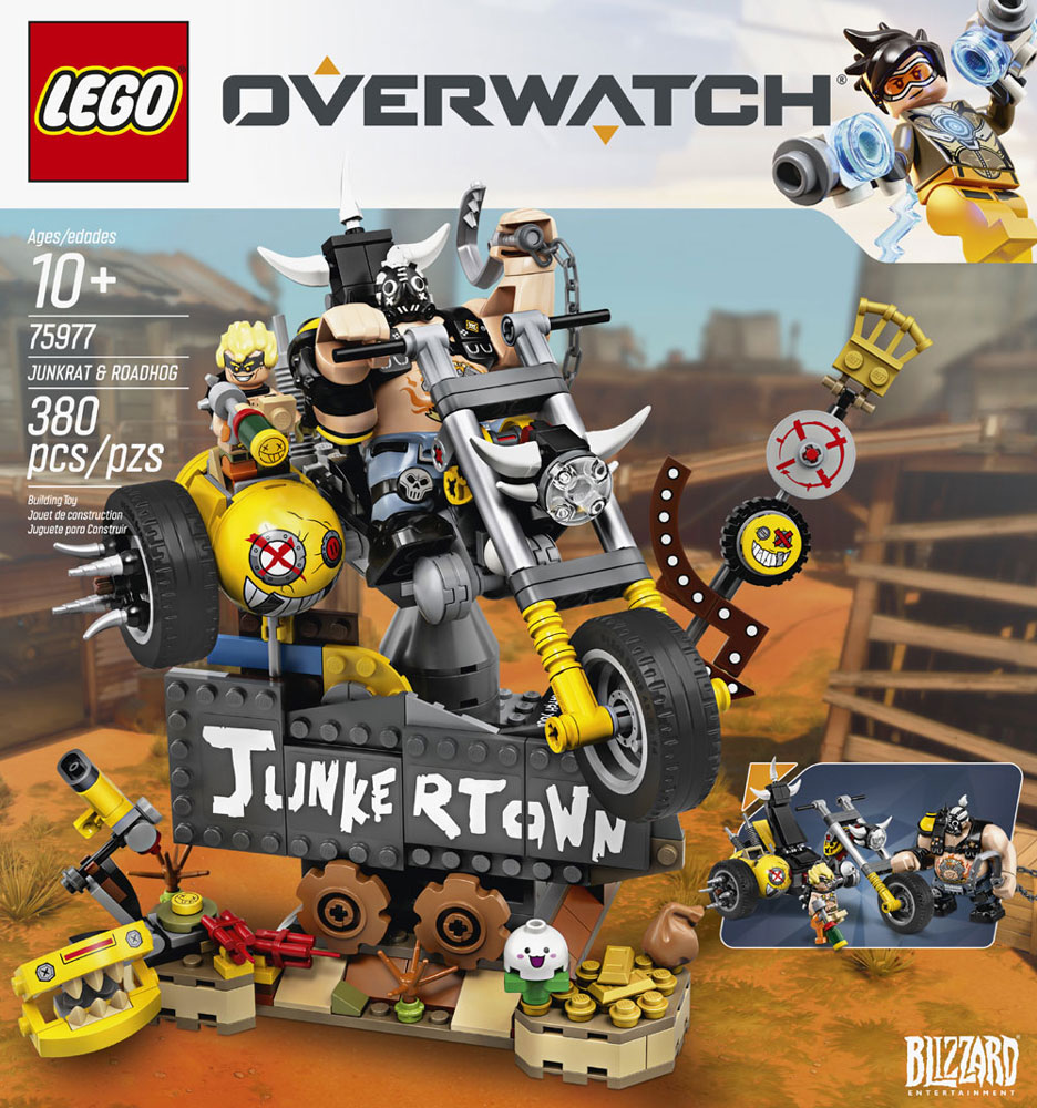 overwatch junkrat and roadhog lego
