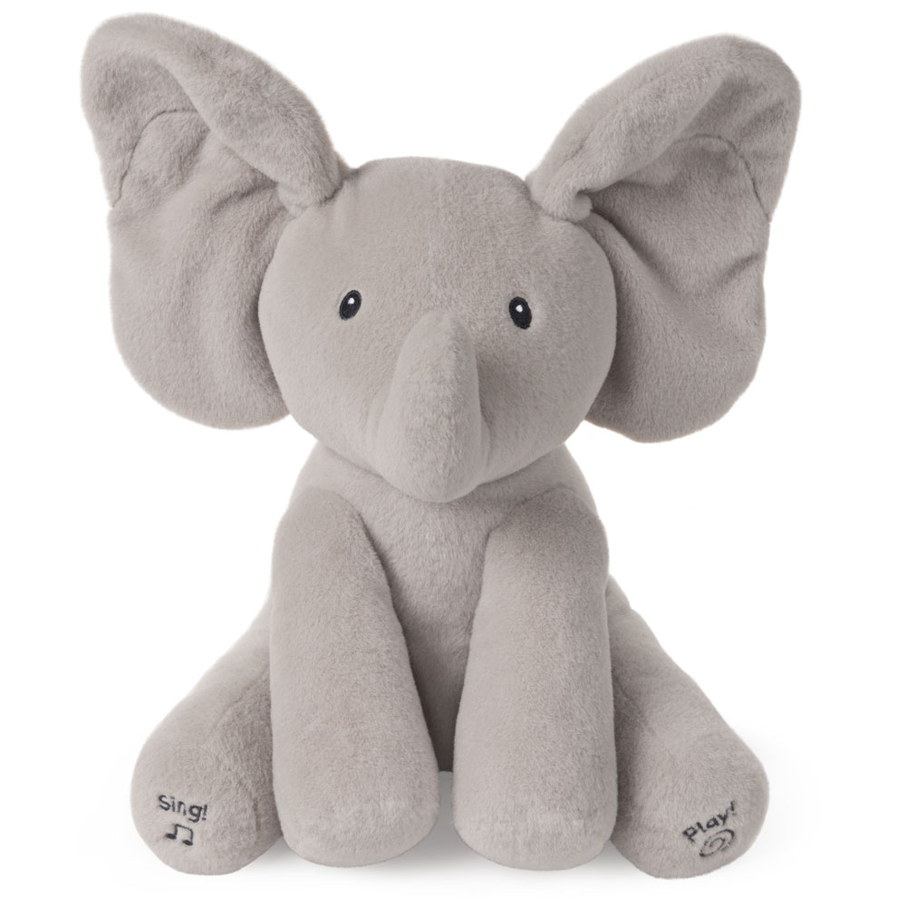 grey elephant stuffed animal