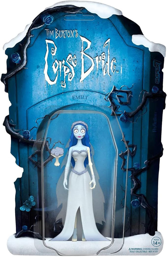 コープスブライド　エミリー Super7 Tim Burton's Corpse Bride Emily Reaction Figure 3.75