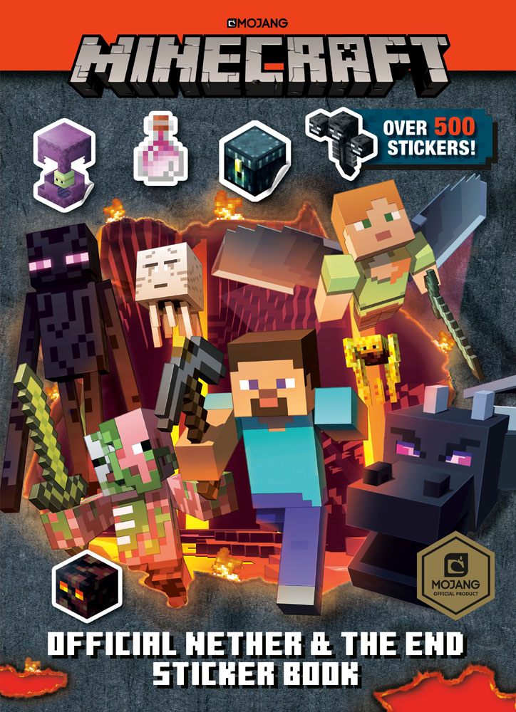 Buy Minecraft Official the Nether and the End Sticker Book (Minecraft) - English Edition for CAD 13.99 | Toys R Us Canada