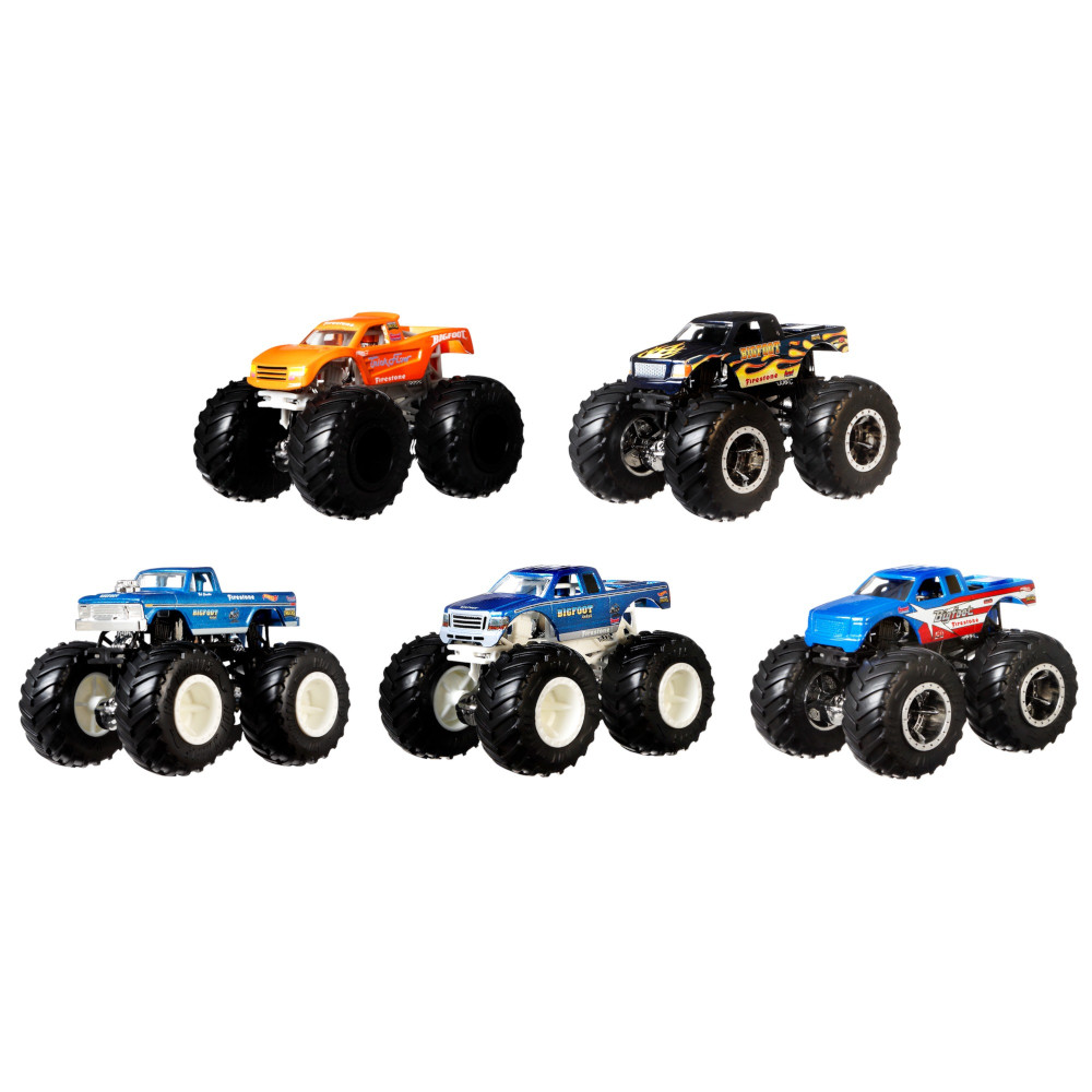 Coloriage Monster Truck Hot Wheels Hot Wheels - Pack De 5 Monster Trucks - les motifs peuvent varier - Notre exclusivité | Toys R Us Canada