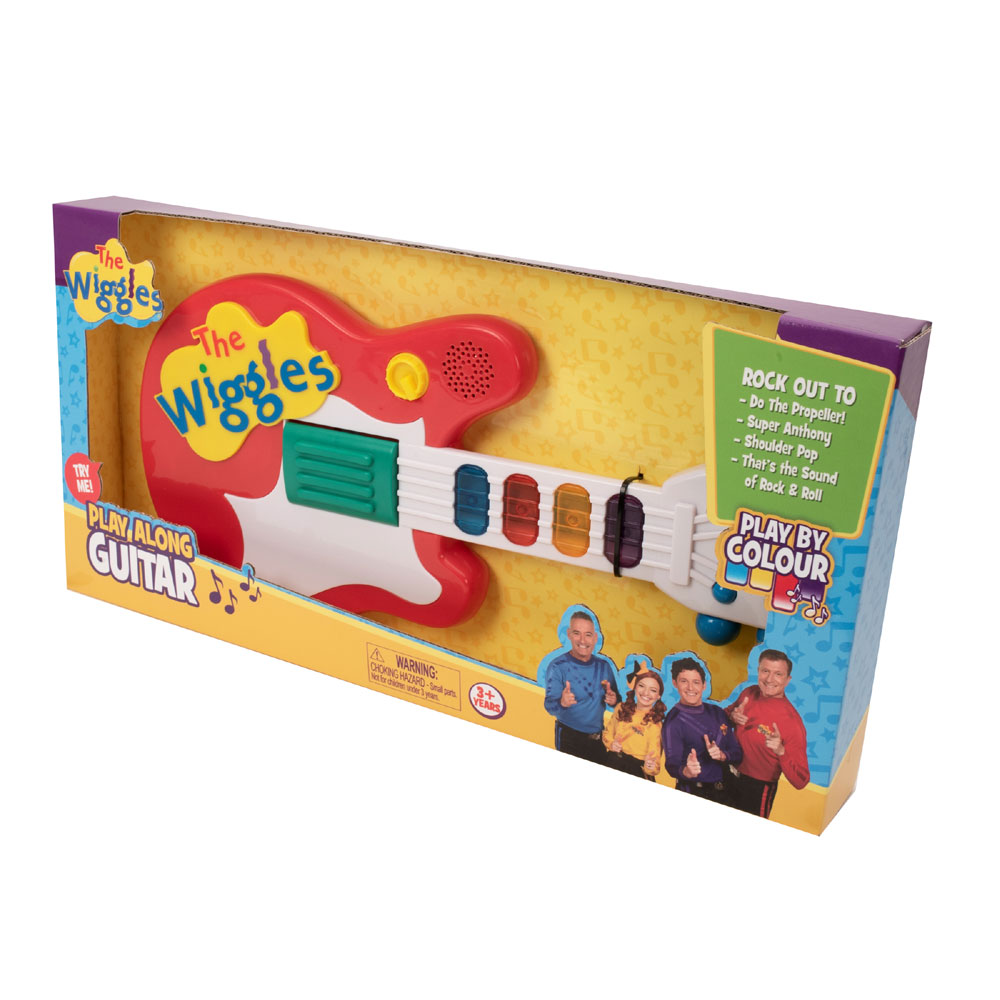 Wiggles Play by Colour Guitar Toys R Us Canada