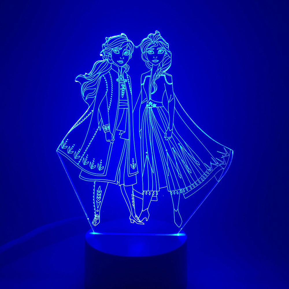 Disney Frozen II MultiColoured Led Night Light Toys R