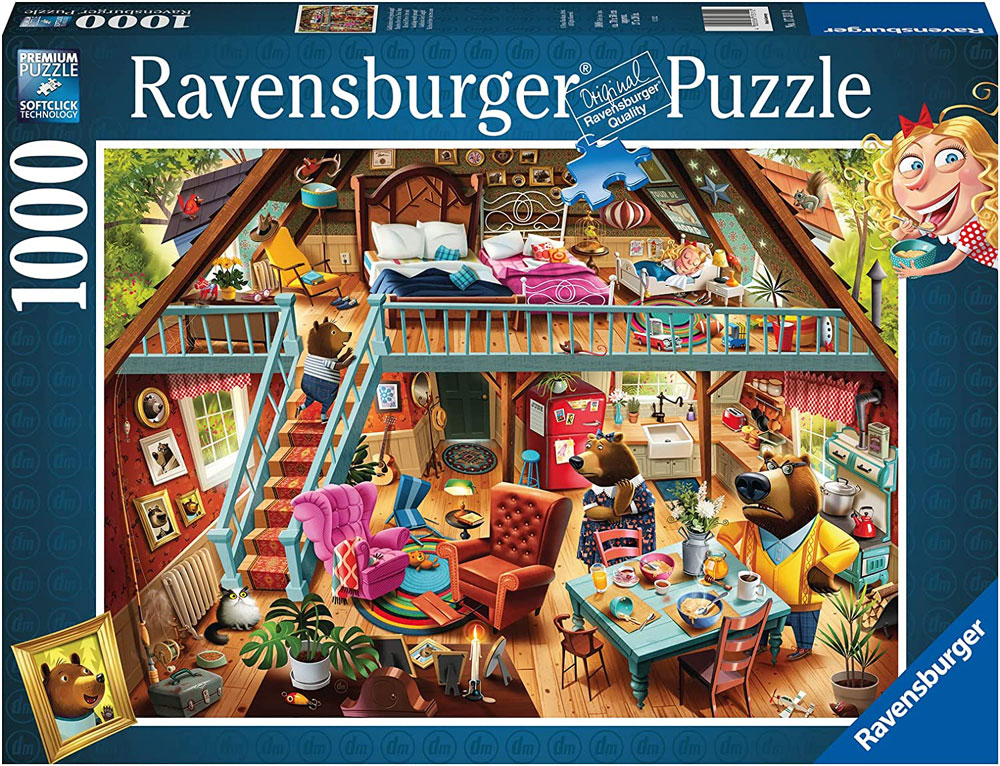Ravensburger Goldilocks Gets Caught 1000pc Puzzle Toys R Us Canada