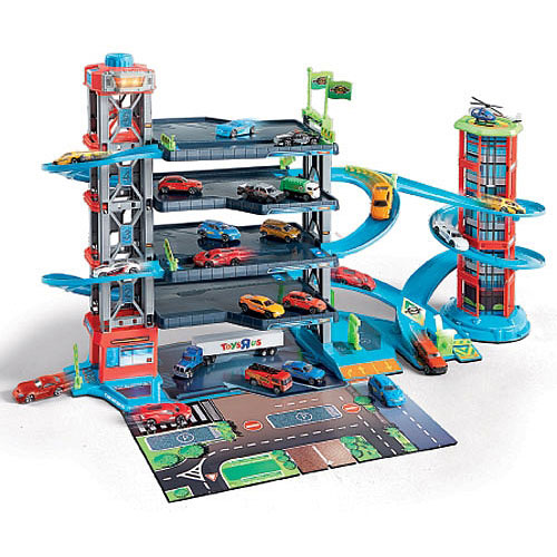Fast Lane MultiLevel Parking Garage Playset Toys R Us Canada