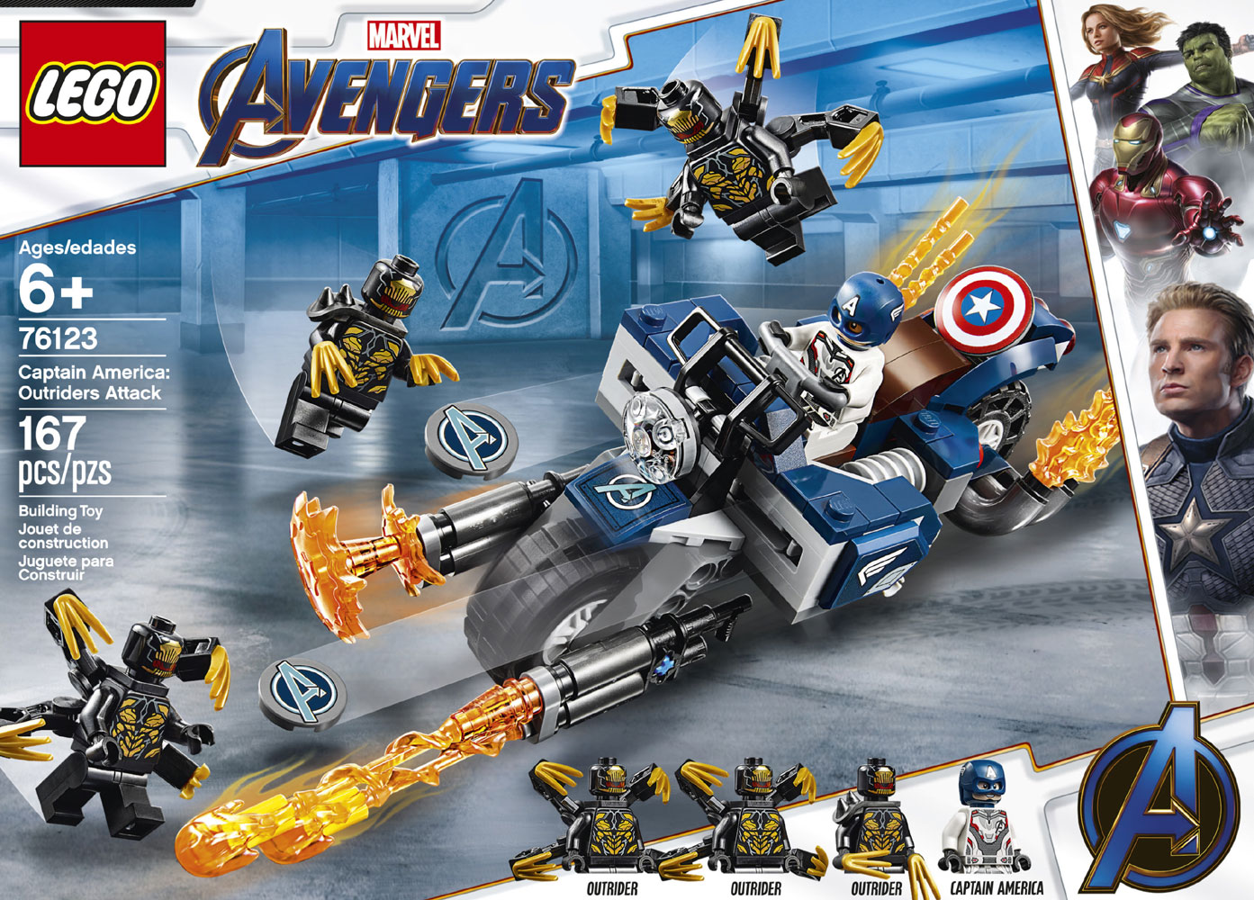 lego avengers endgame 76123