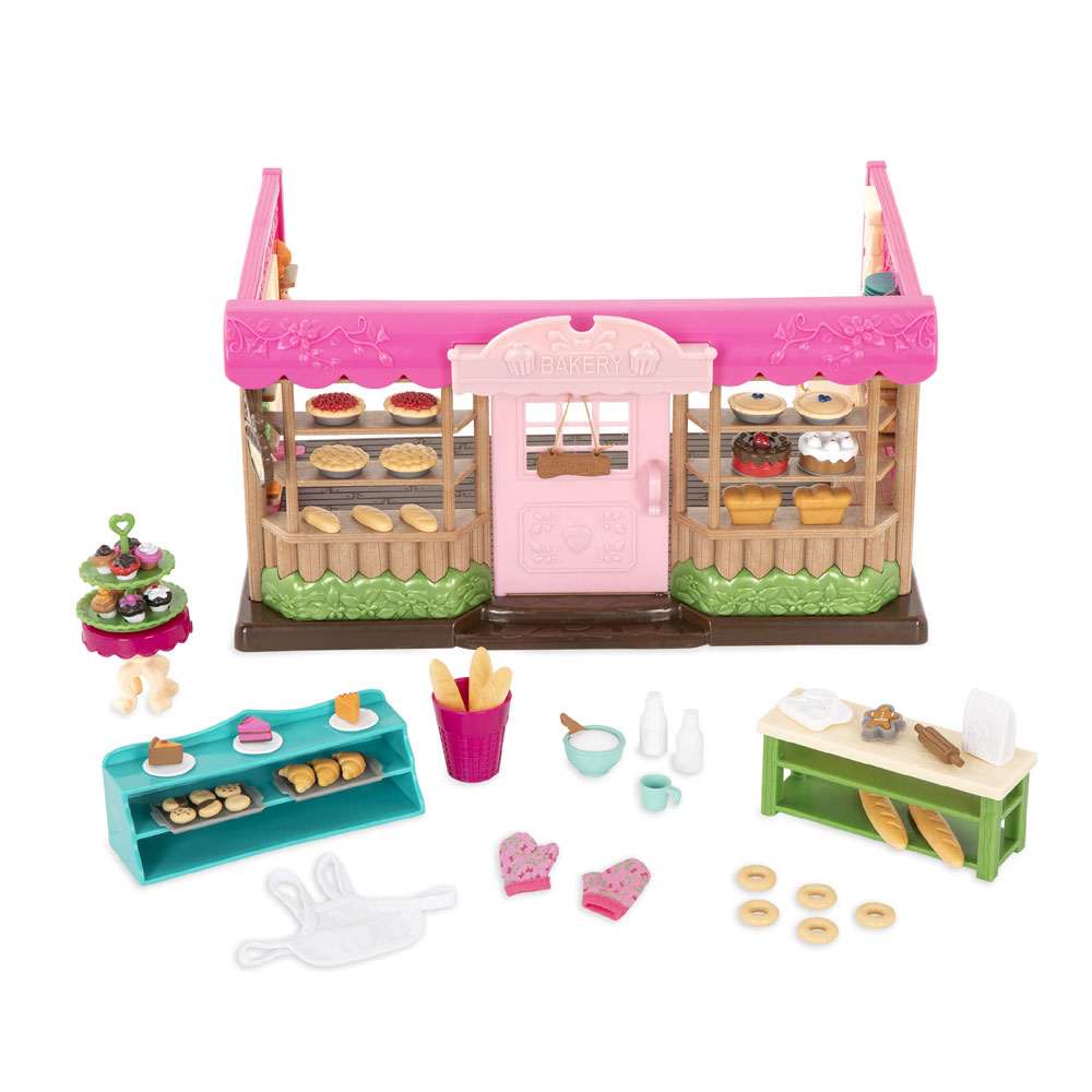 Li'l Woodzeez, Tickle-Your-Taste-Buds Bakery Playset - styles may