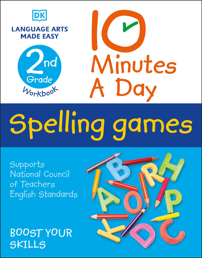 10 Minutes a Day Spelling Games, 2nd Grade English Edition Toys R Us Canada