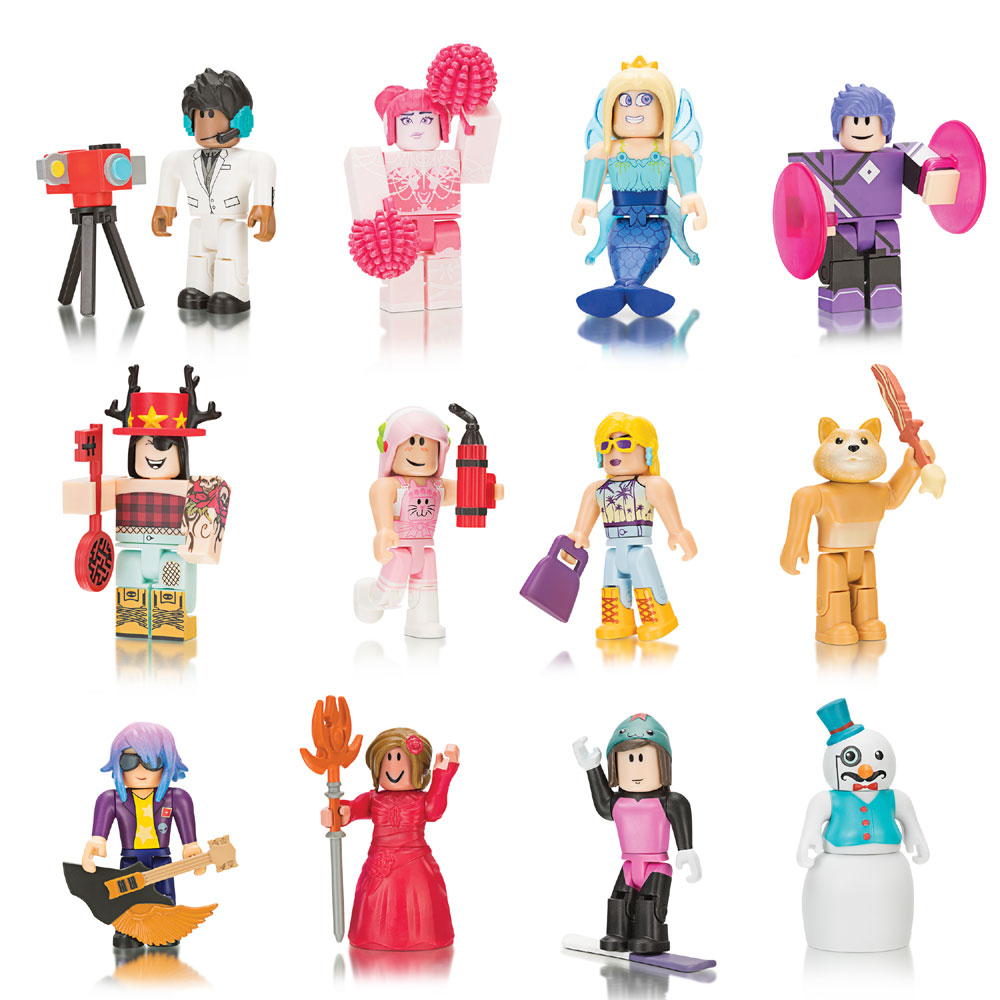  Roblox Celebrity Collection - from The Vault 20 Figure Pack  [Includes 20 Exclusive Virtual Items] : Toys & Games