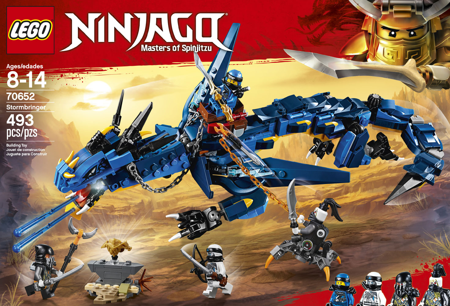 lego ninjago le dragon stormbringer