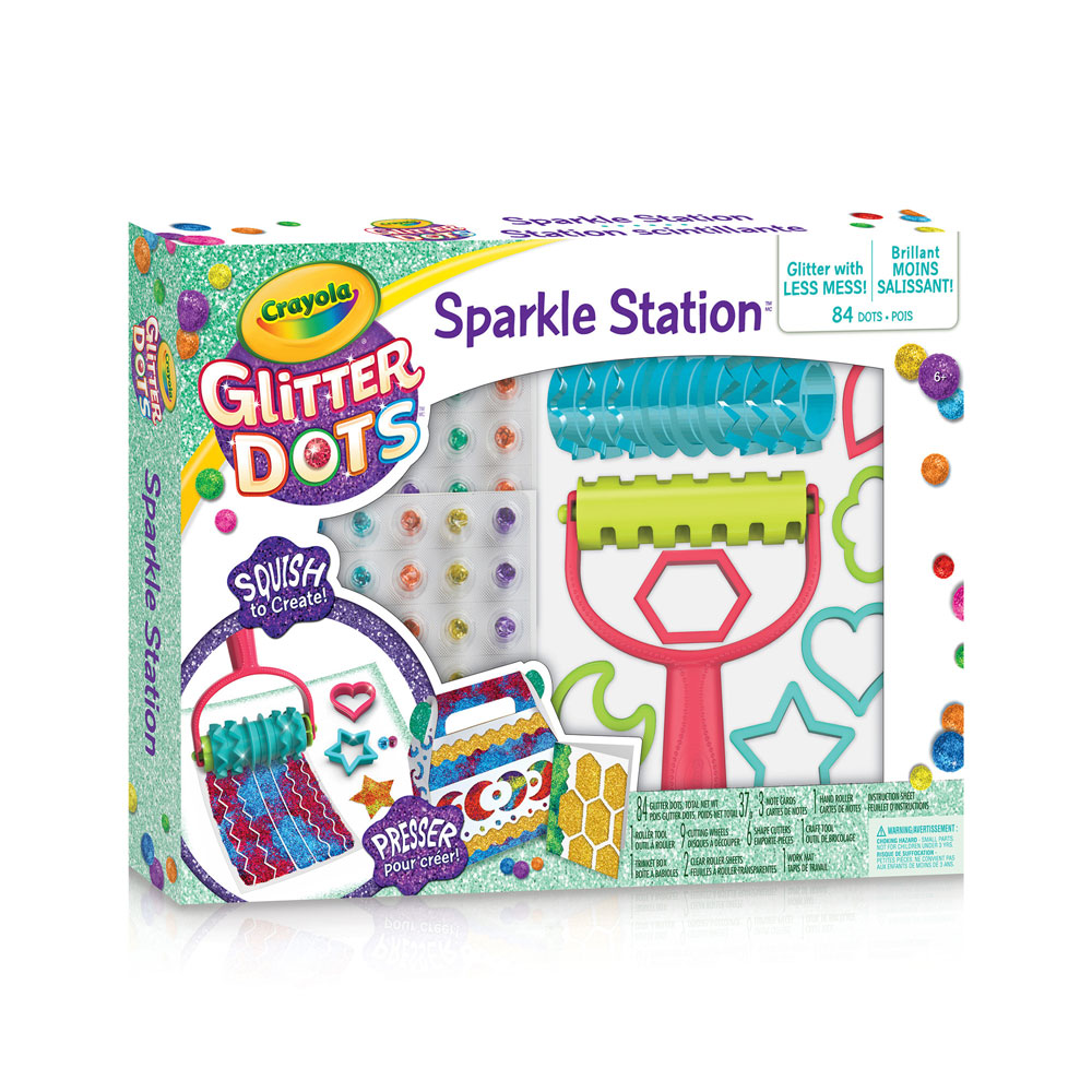 Crayola Glitter Dots Sparkle Station Toys R Us Canada