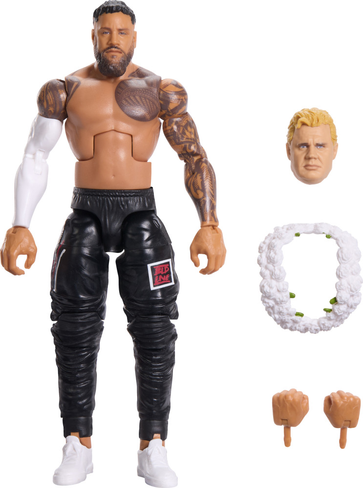 Buy WWE Elite Action Figure SummerSlam Jey Uso with Build-A-Figure for CAD  36.99 | Toys R Us Canada