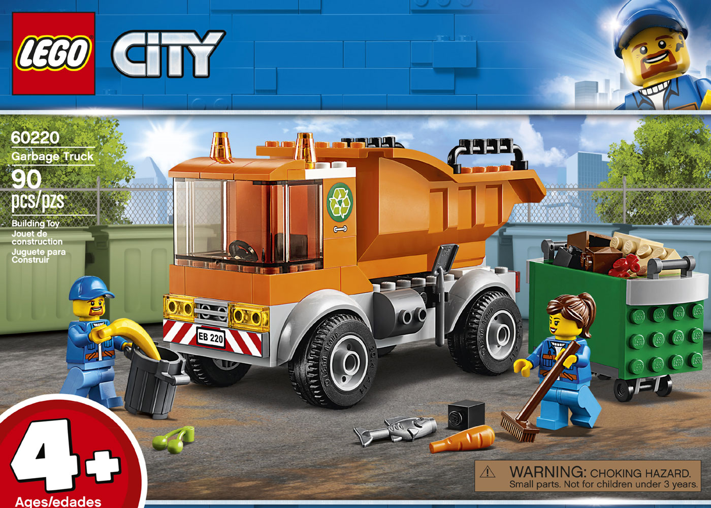 Gå igennem klient Kejser Lego City Garbage Truck 60220 Top Sellers - benim.k12.tr 1688184916