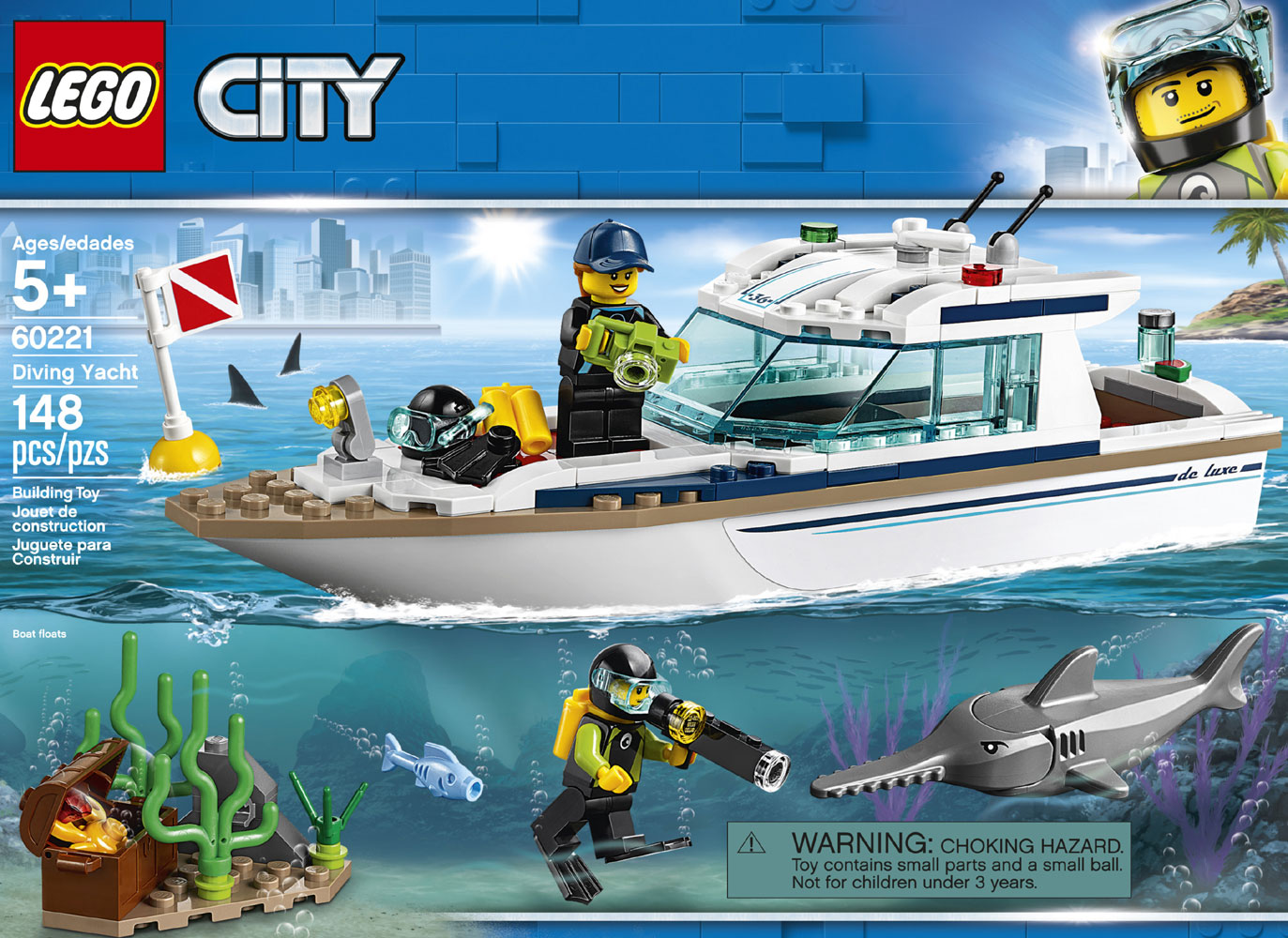 lego city boat