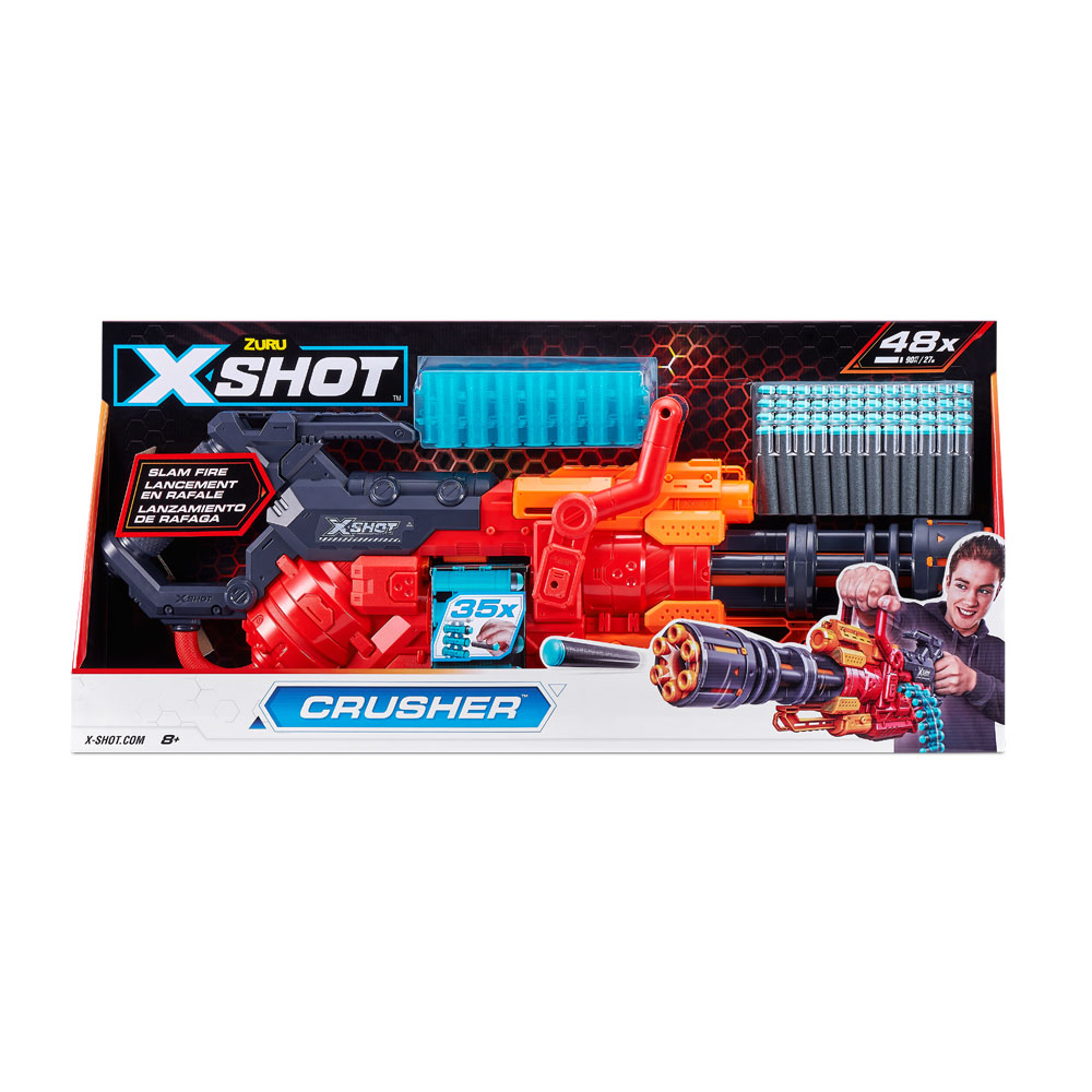 XShot Excel Crusher Blaster (48 Darts) Toys R Us Canada