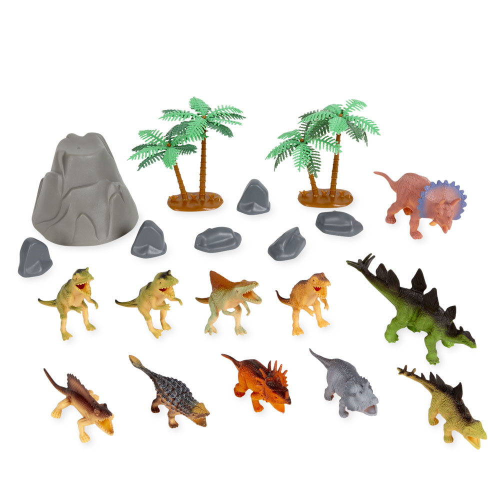 Animal Dinosaur Bucket Collection 20 Piece R Exclusive