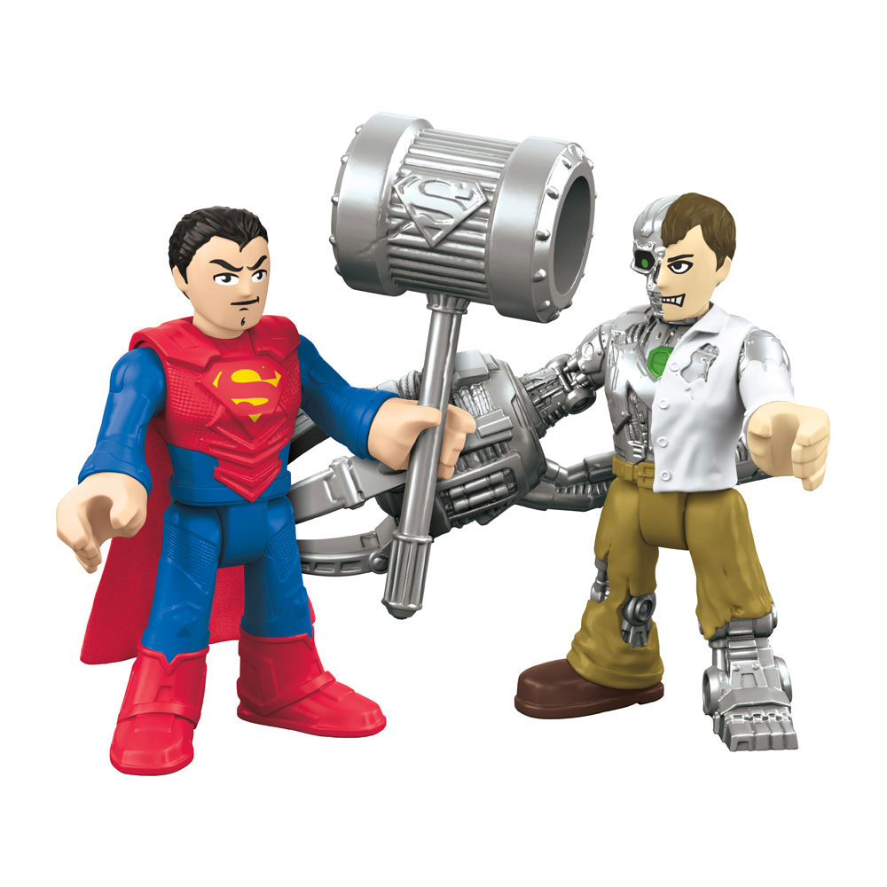 FisherPrice Imaginext DC Super Friends Superman & Metallo English