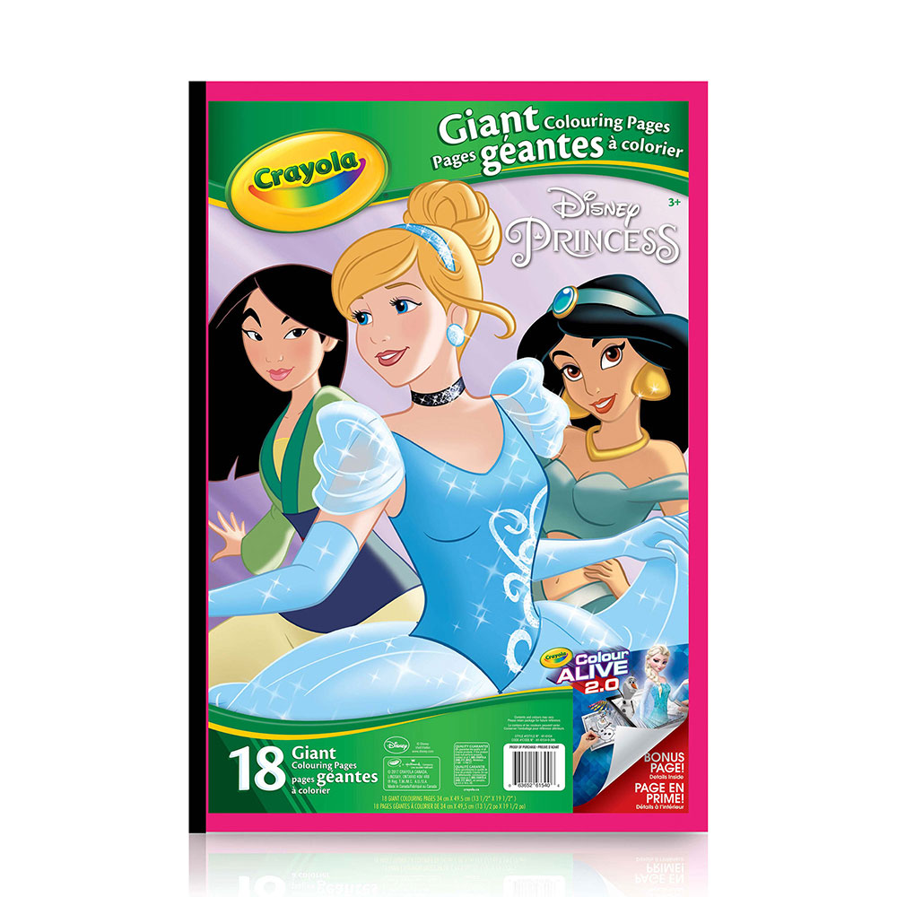 Crayola - Giant Colouring Pages, Princess | Toys R Us Canada