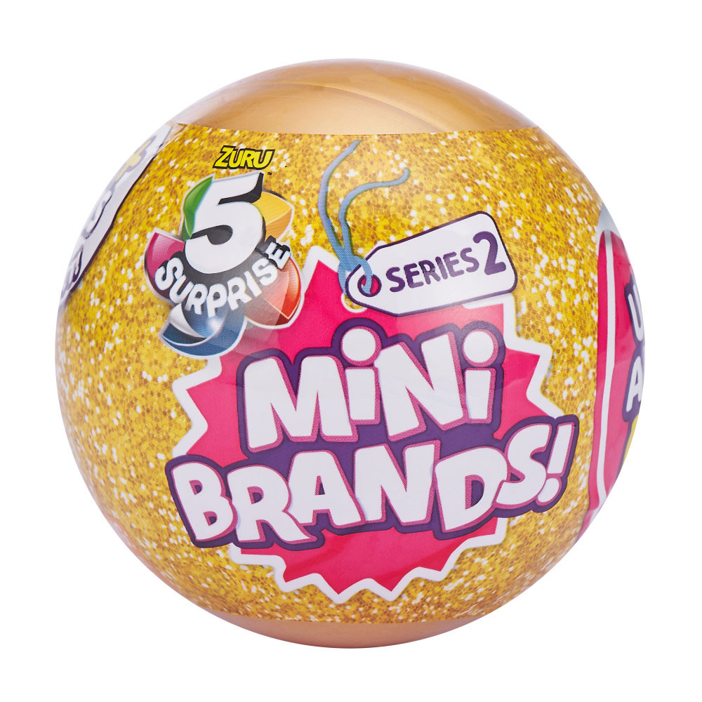 5 Surprise Mini Brands Mystery Capsule Real Miniature Brands